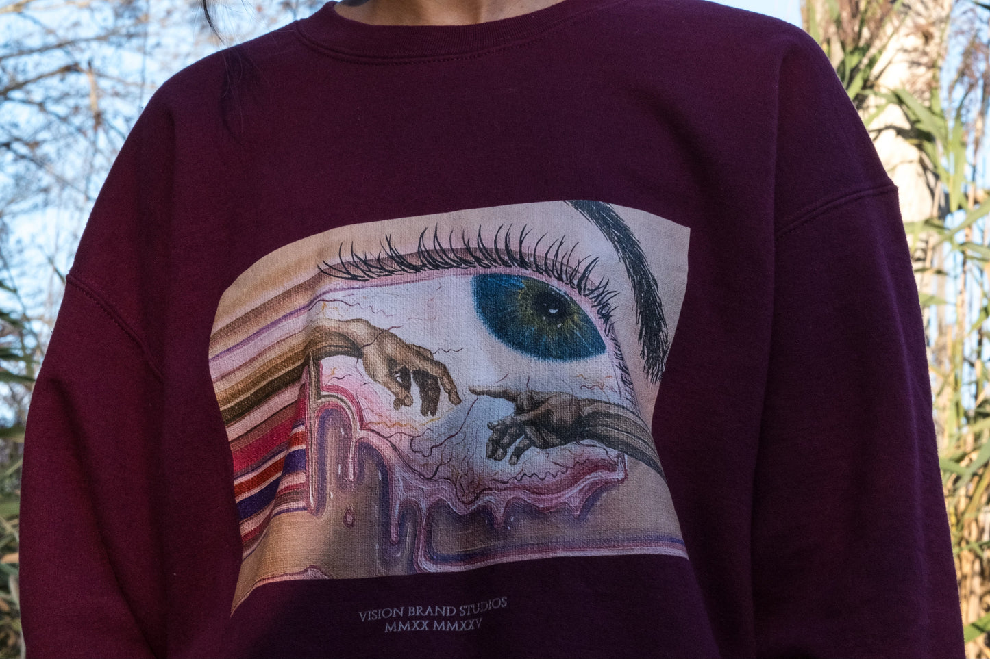 creation of higher self - crewneck