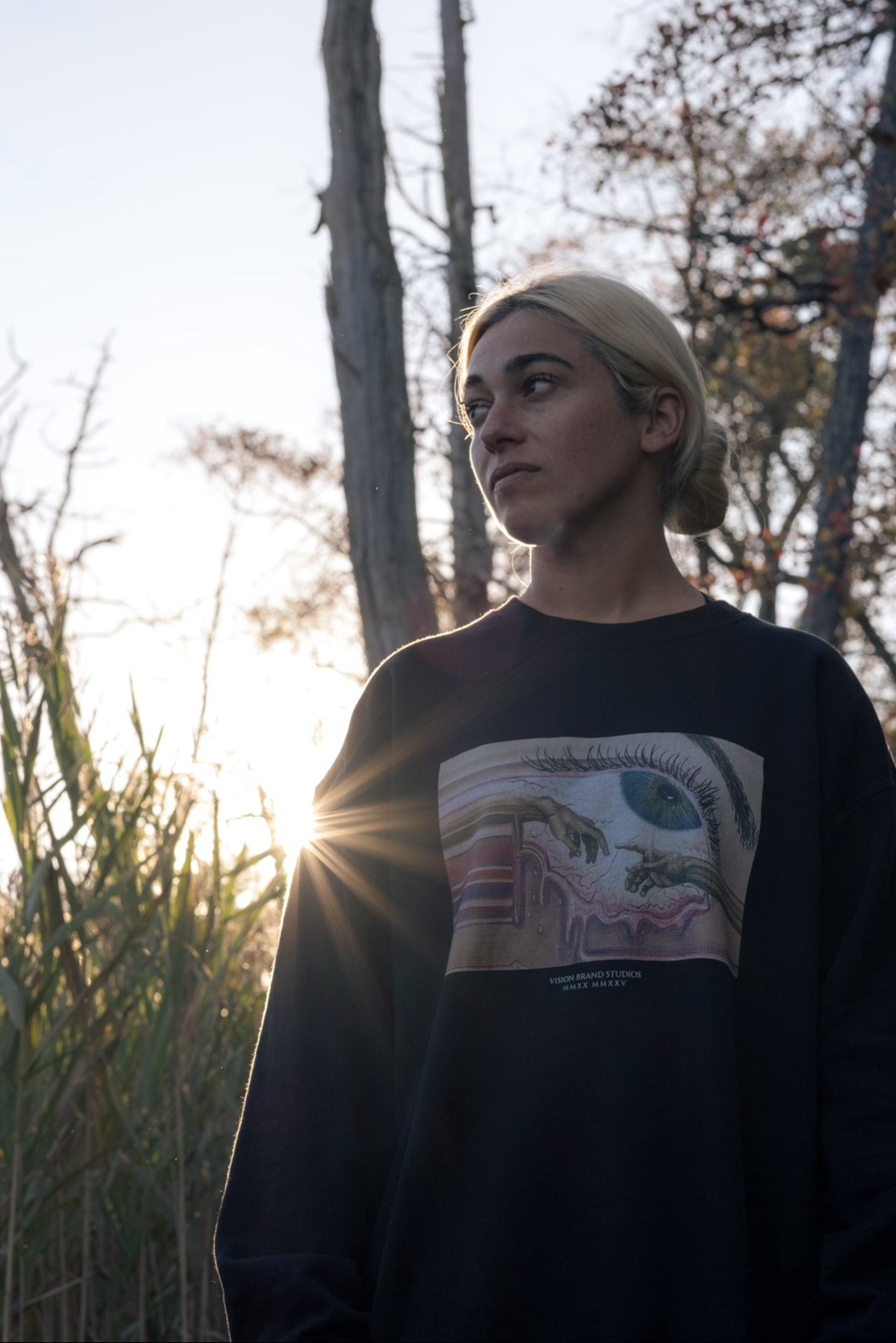 creation of higher self - crewneck